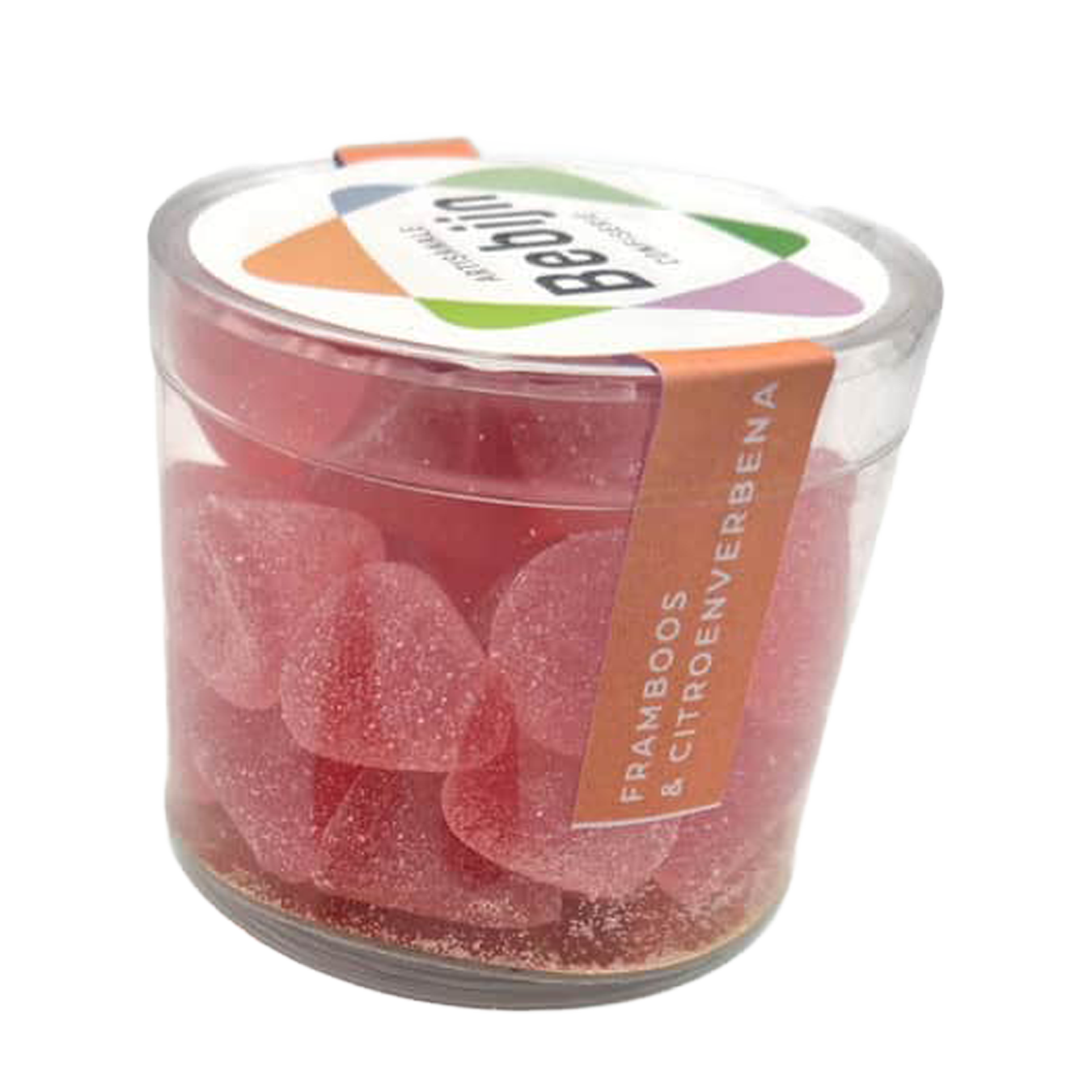 Bonboxy bonbons framboos en citroenverbena in doosje van 200 gram