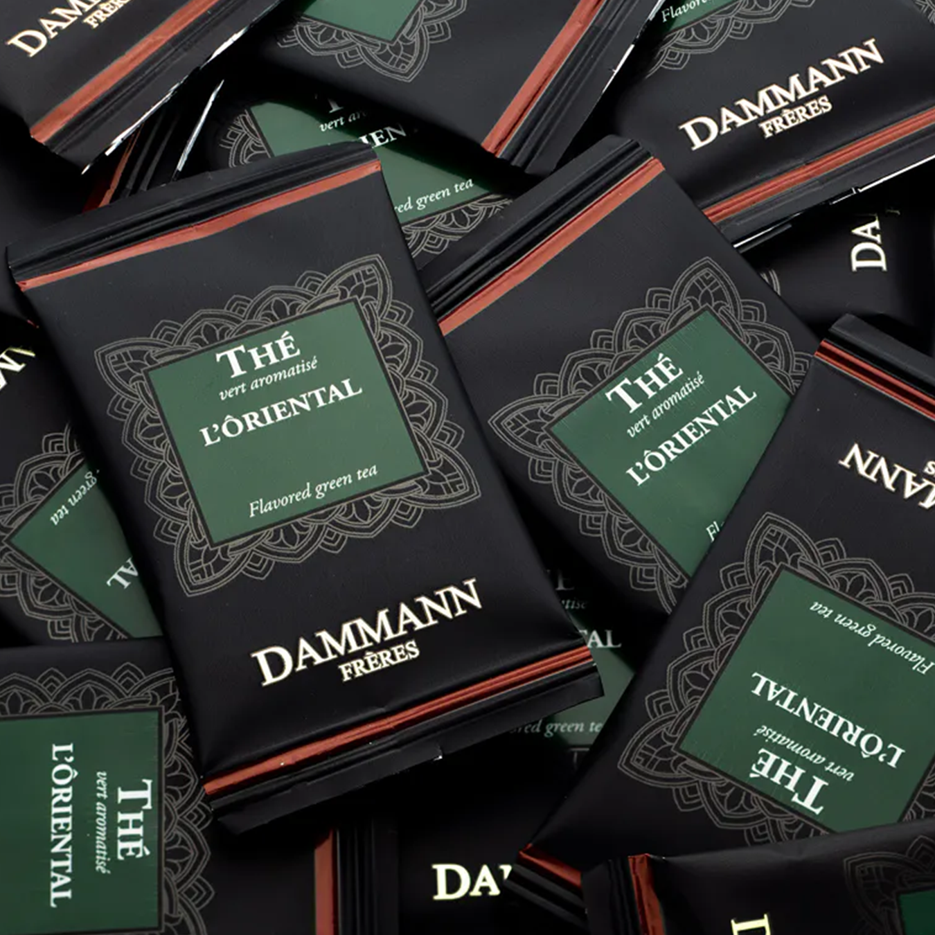 Dammann L’Ôriental groene thee – 24 Cristal theebuiltjes