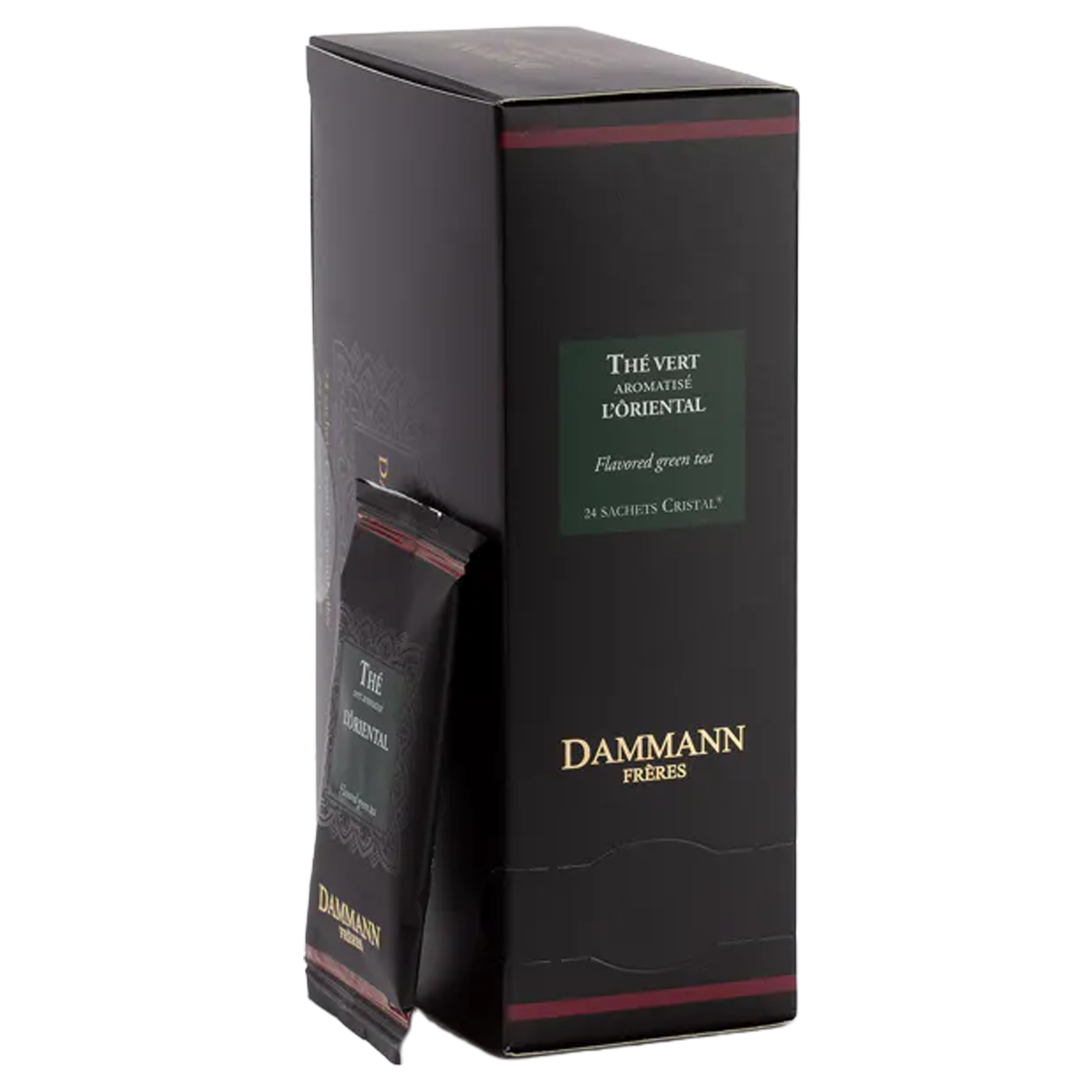 Dammann L’Ôriental groene thee – 24 Cristal theebuiltjes