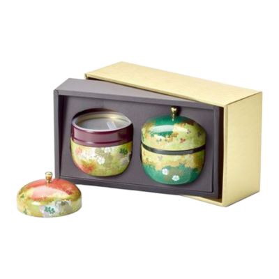 Haruki theeblikken voor losse thee – set van 2