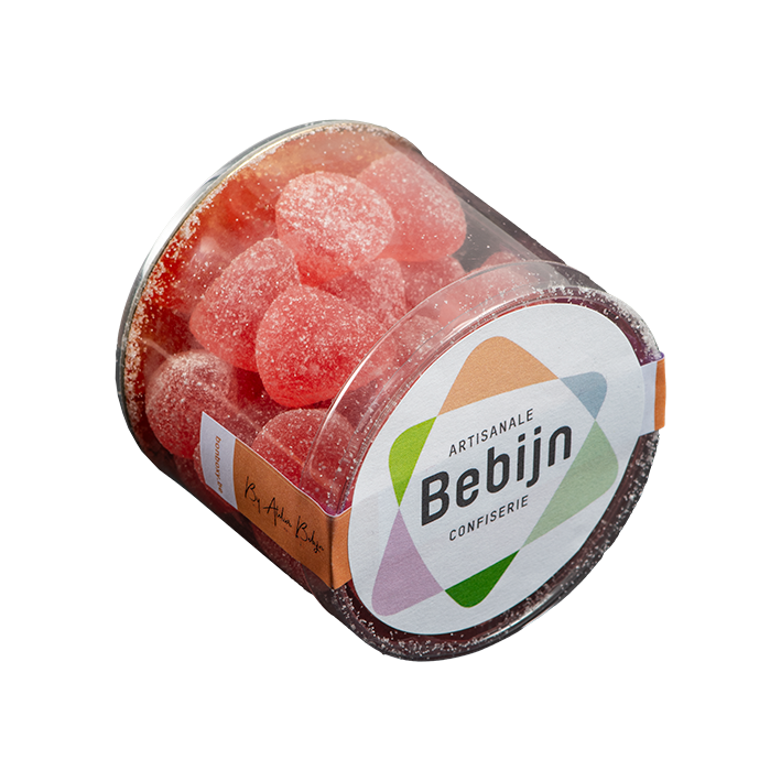 Bonboxy bonbons framboos en citroenverbena in doosje van 200 gram