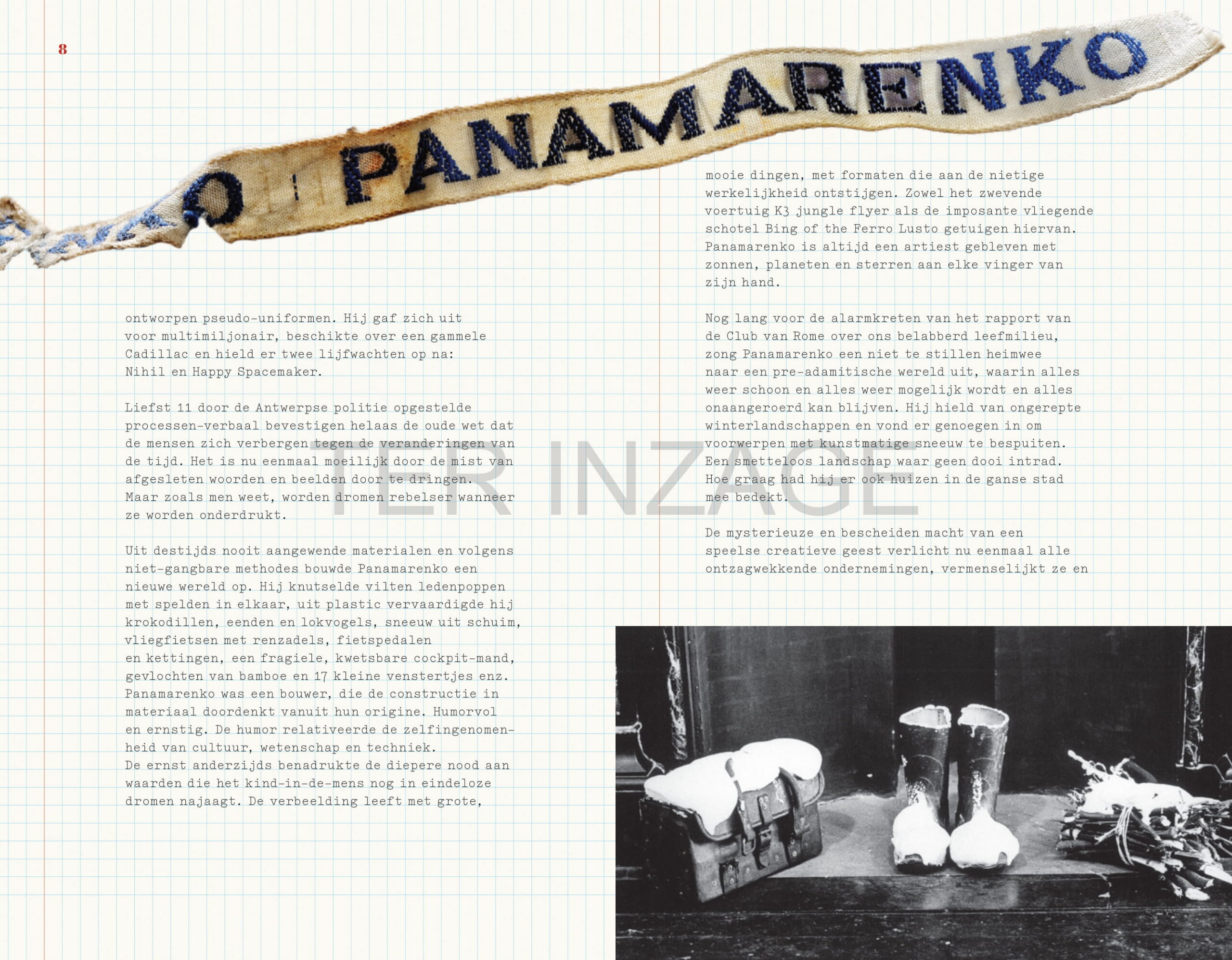 Boek Panamarenko Around the World in 80 Years hardcover