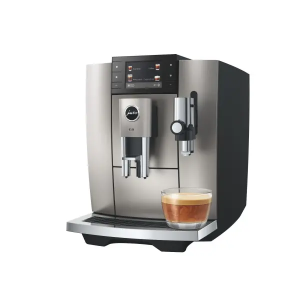 Jura volautomatische koffiemachine E8 Midnight Silver (ED) met gratis proefpakket koffie - Afbeelding 6