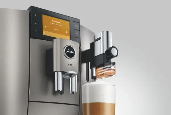 Jura volautomatische koffiemachine E8 Midnight Silver (ED) met gratis proefpakket koffie - Afbeelding 7