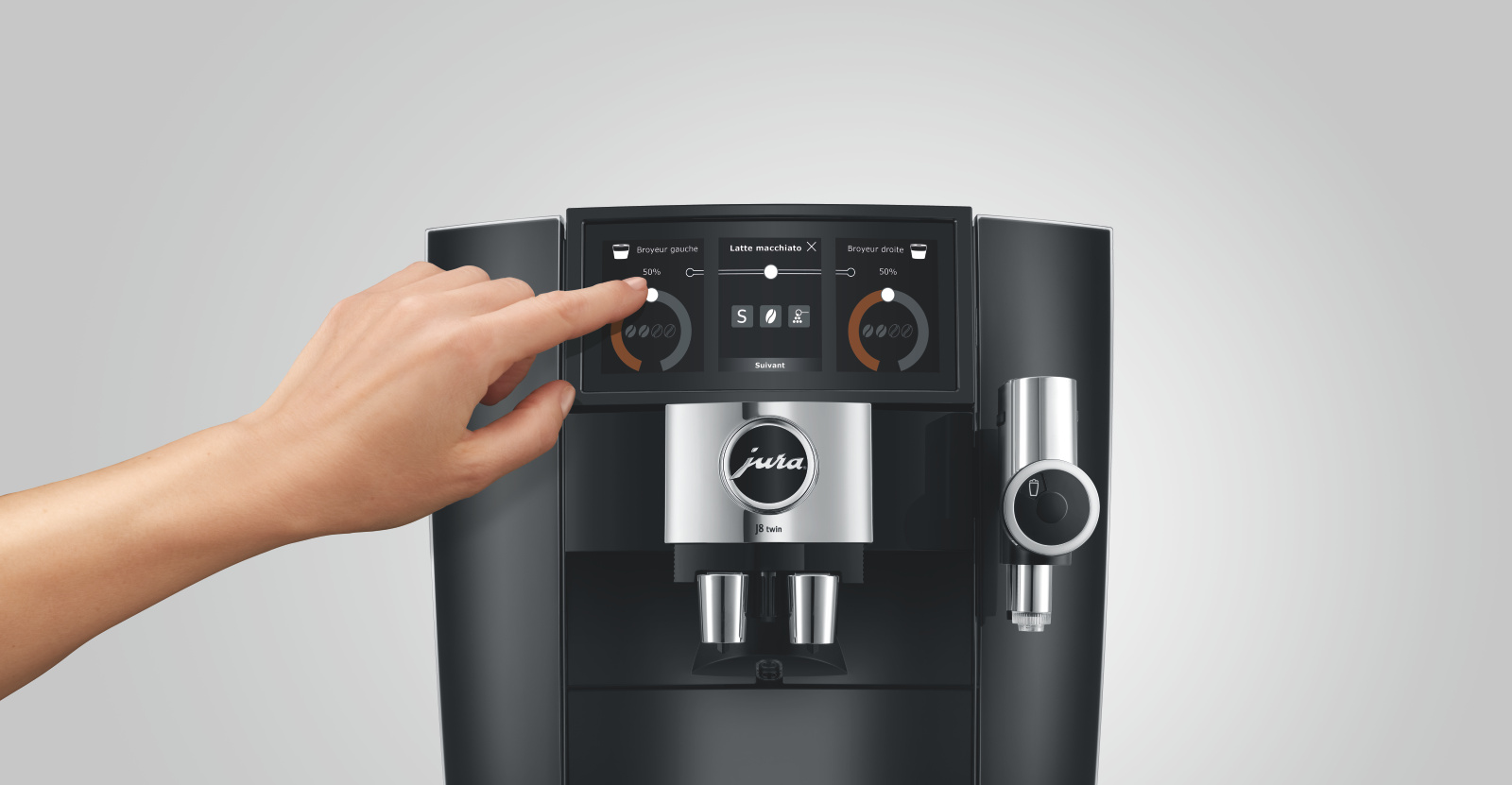 Jura J8 Twin Diamond Black EA koffiemachine met gratis proefpakket koffie - Afbeelding 11