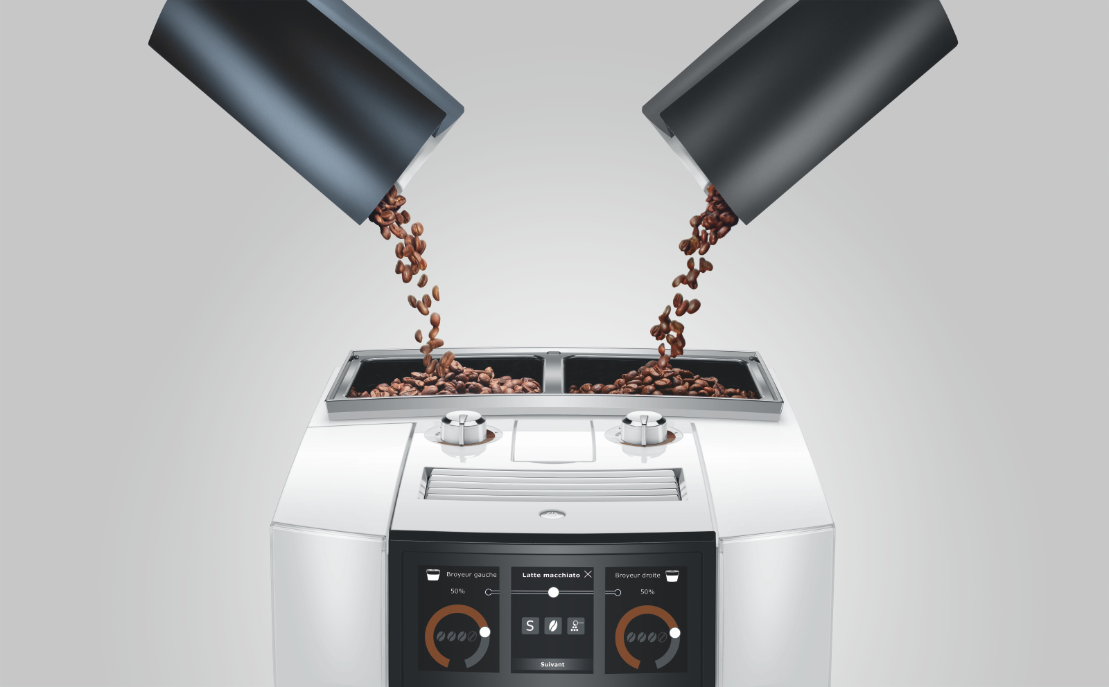 Jura J8 Twin Diamond White EA koffiemachine met gratis proefpakket koffie - Afbeelding 11