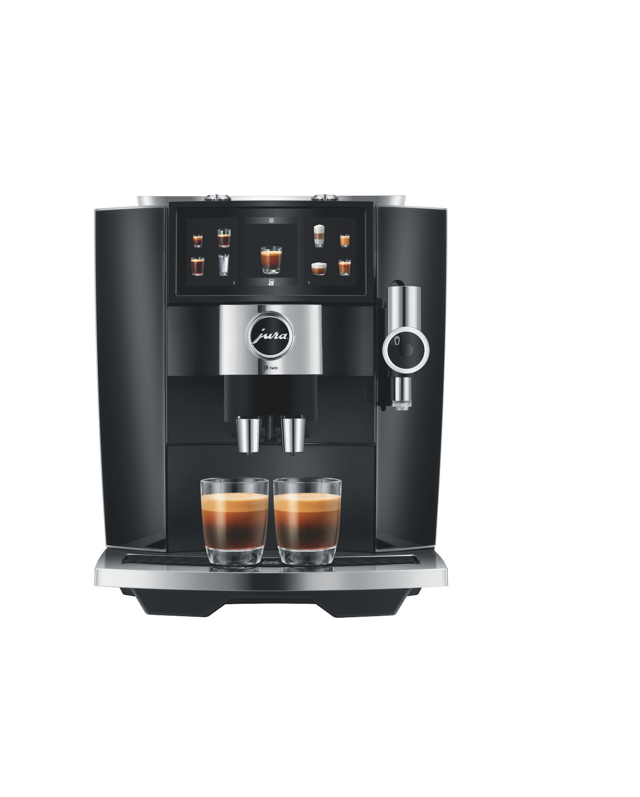 Jura J8 Twin Diamond Black EA koffiemachine met gratis proefpakket koffie