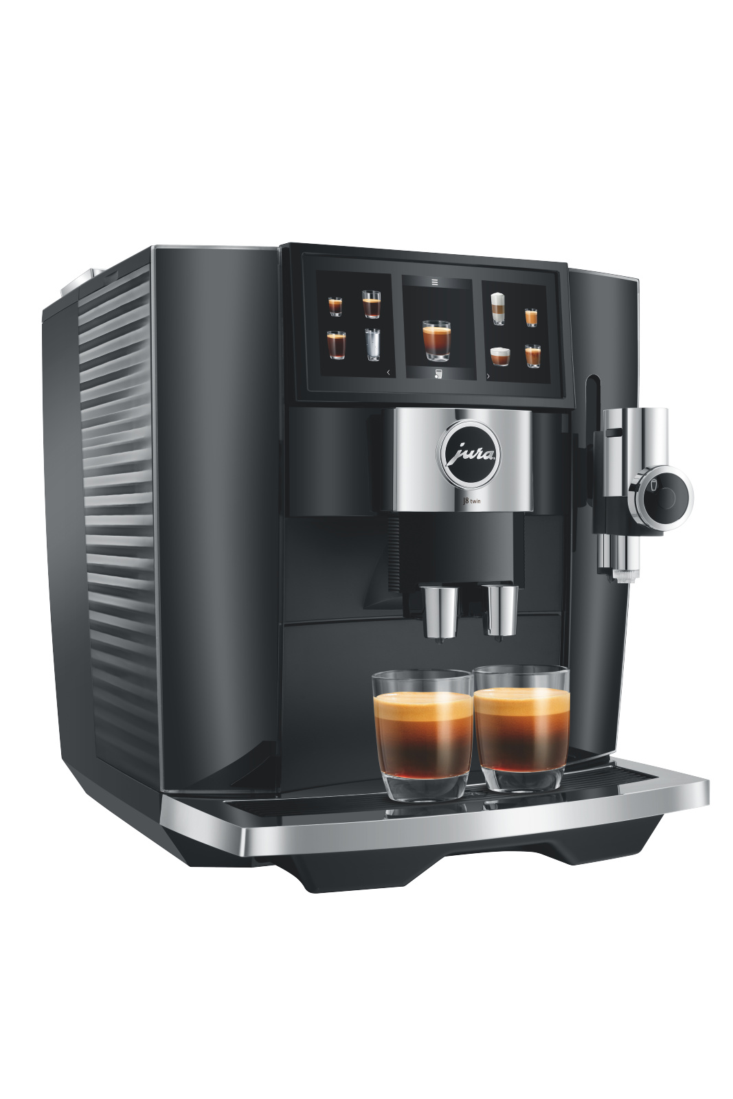 Jura J8 Twin Diamond Black EA koffiemachine met gratis proefpakket koffie - Afbeelding 3