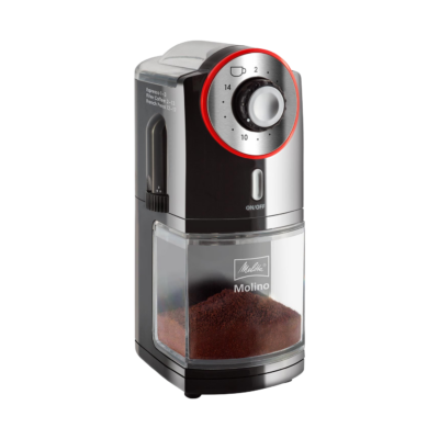 Melitta Molino koffiemolen met 17 maalstanden