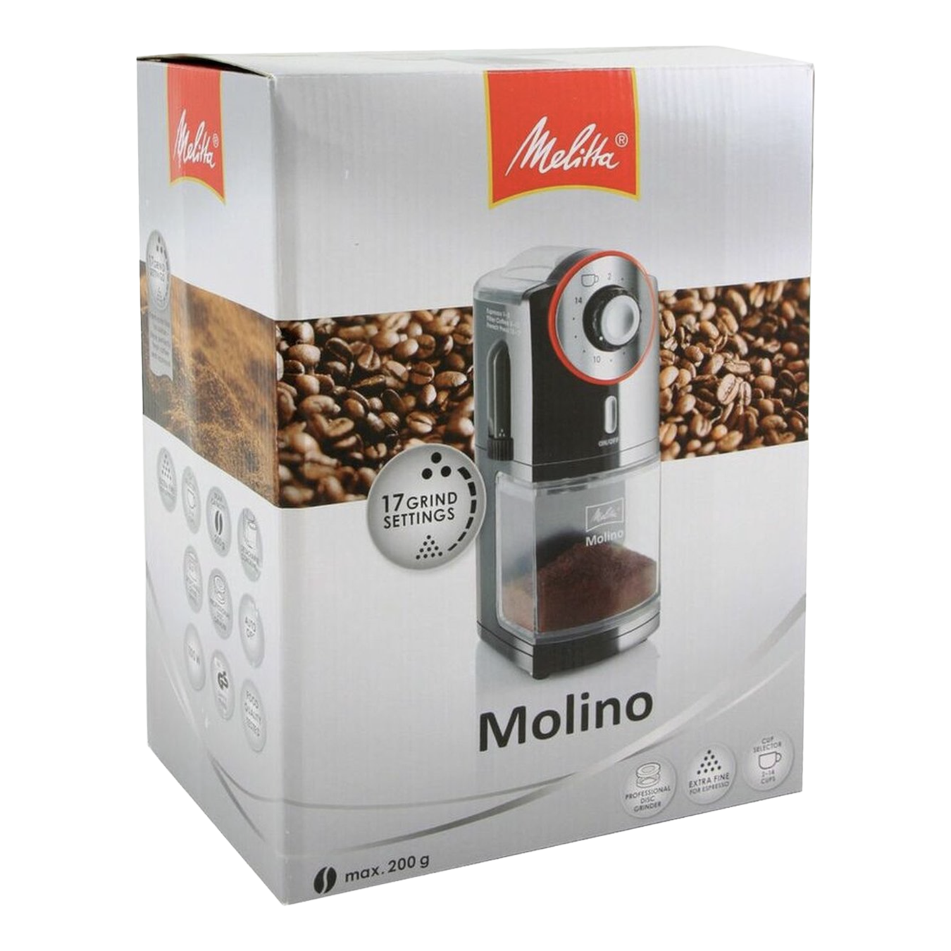 Melitta Molino elektrische koffiemolen - Afbeelding 4