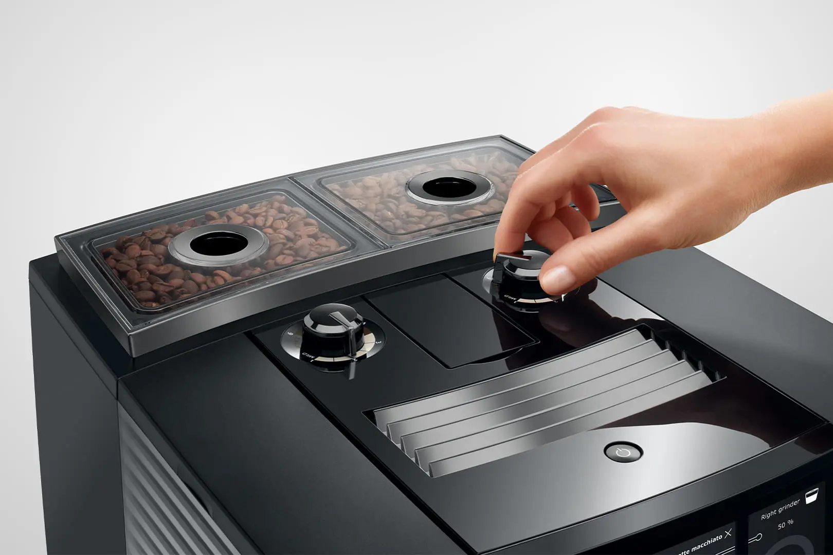 Jura J10 Twin Diamond Onyx EA koffiemachine met gratis proefpakket koffie - Afbeelding 9