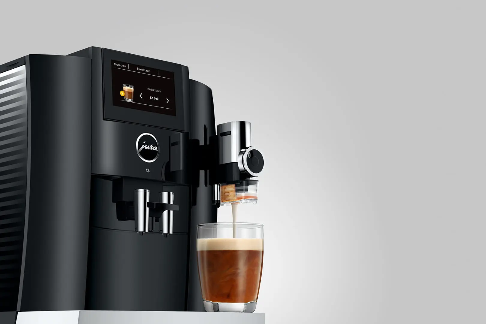 Jura S8 Piano Black EB koffiemachine met gratis proefpakket koffie - Afbeelding 10
