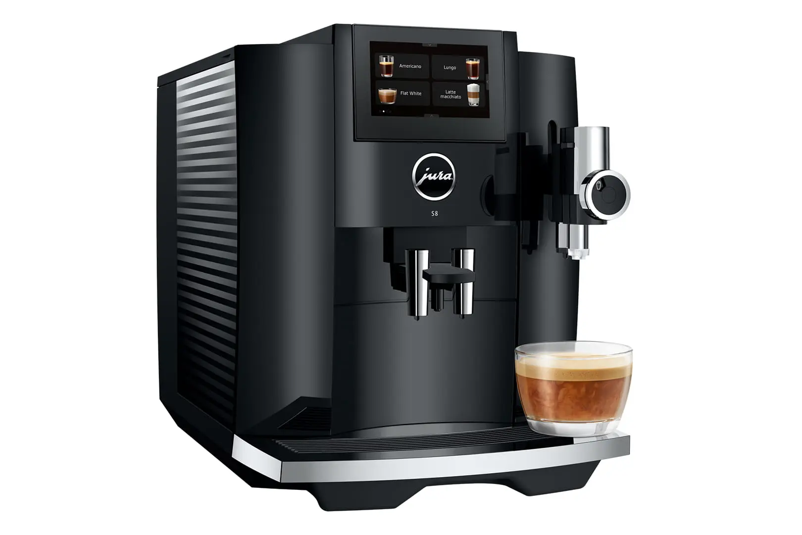 Jura S8 Piano Black EB koffiemachine met gratis proefpakket koffie - Afbeelding 3