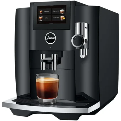 Jura S8 Piano Black EB koffiemachine met gratis proefpakket koffie